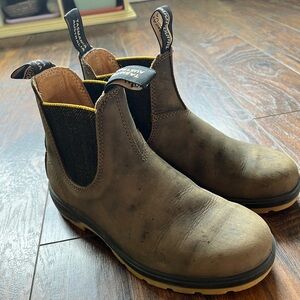 Mustard/Rustic Brown Blundstones